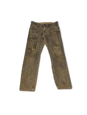 Rare vintage AVH patchwork denim jeans